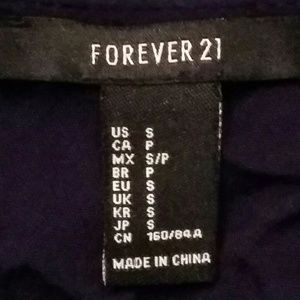 Forever 21 Tops - Forever 21 Boho Peasant Embroidered Tunic Navy Forever 21 Tops - Forever 21 Boho Peasant Embroidered Tunic Navy